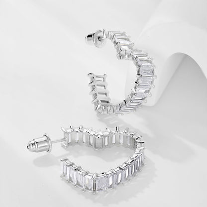 [OAK JURI]Radiant Heart Cutout Earrings