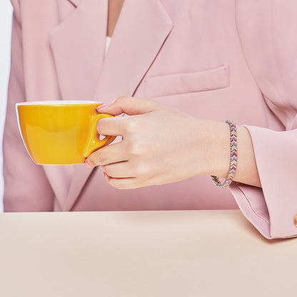 [OAK JURI]Ornate Sparkling Round Cut Party Bracelet