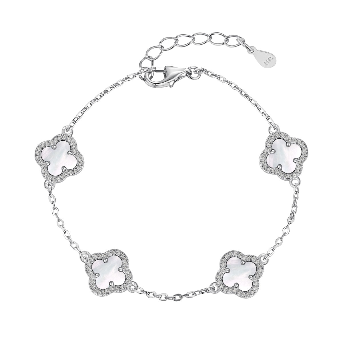 [OAK JURI]Four-Leaf Clover Exquisite Bracelet