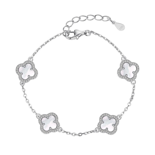 [OAK JURI]Four-Leaf Clover Exquisite Bracelet