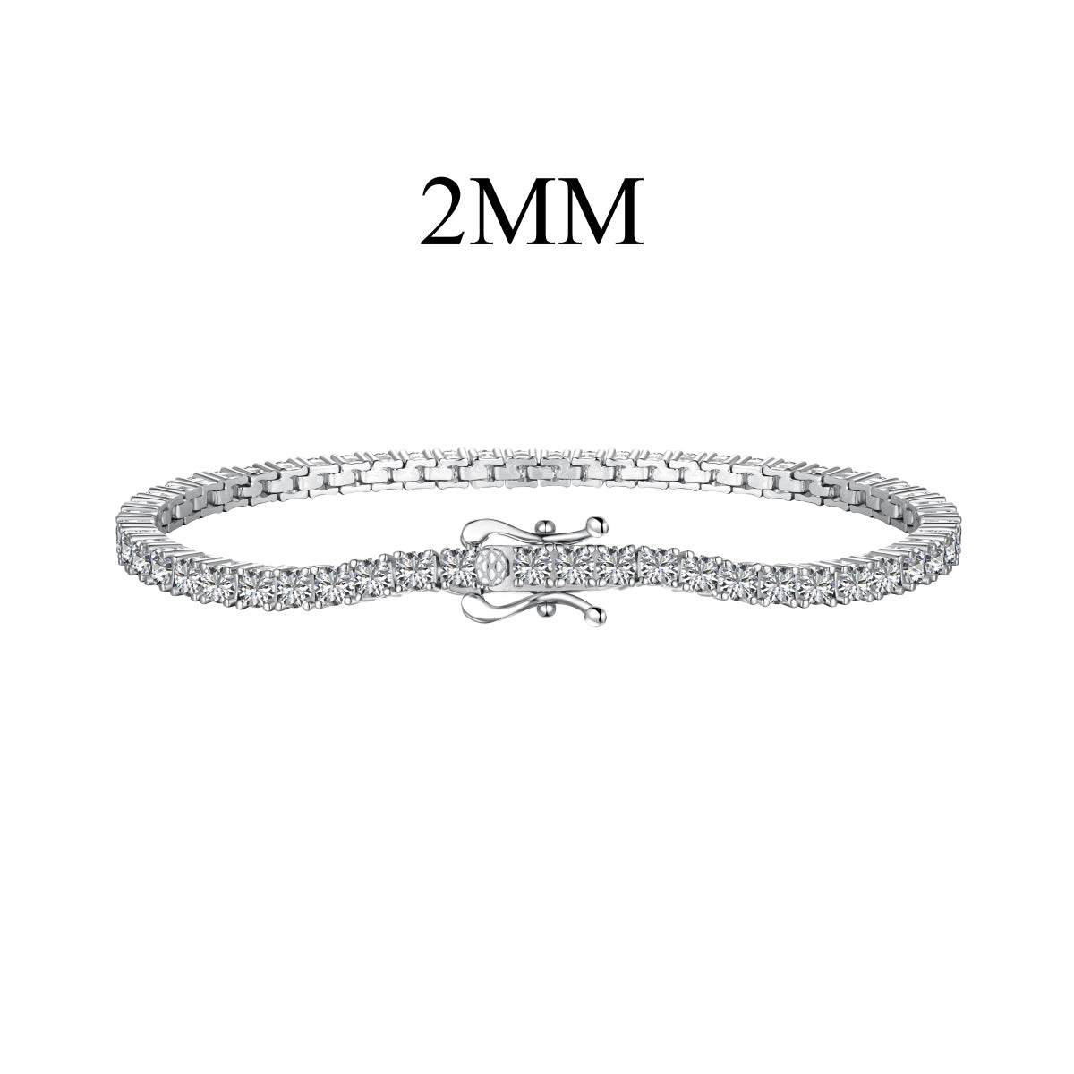 [OAK JURI]Dazzling Exquisite Round Cut Daily Bracelet