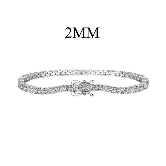 [OAK JURI]Dazzling Exquisite Round Cut Daily Bracelet