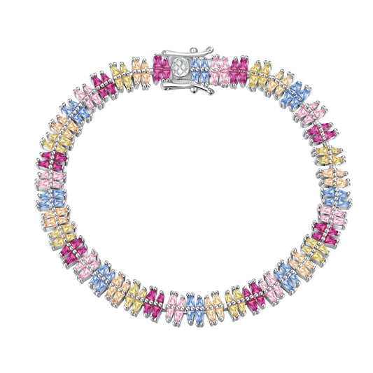 [OAK JURI]Sparkling Exquisite Multi Cut Party Bracelet