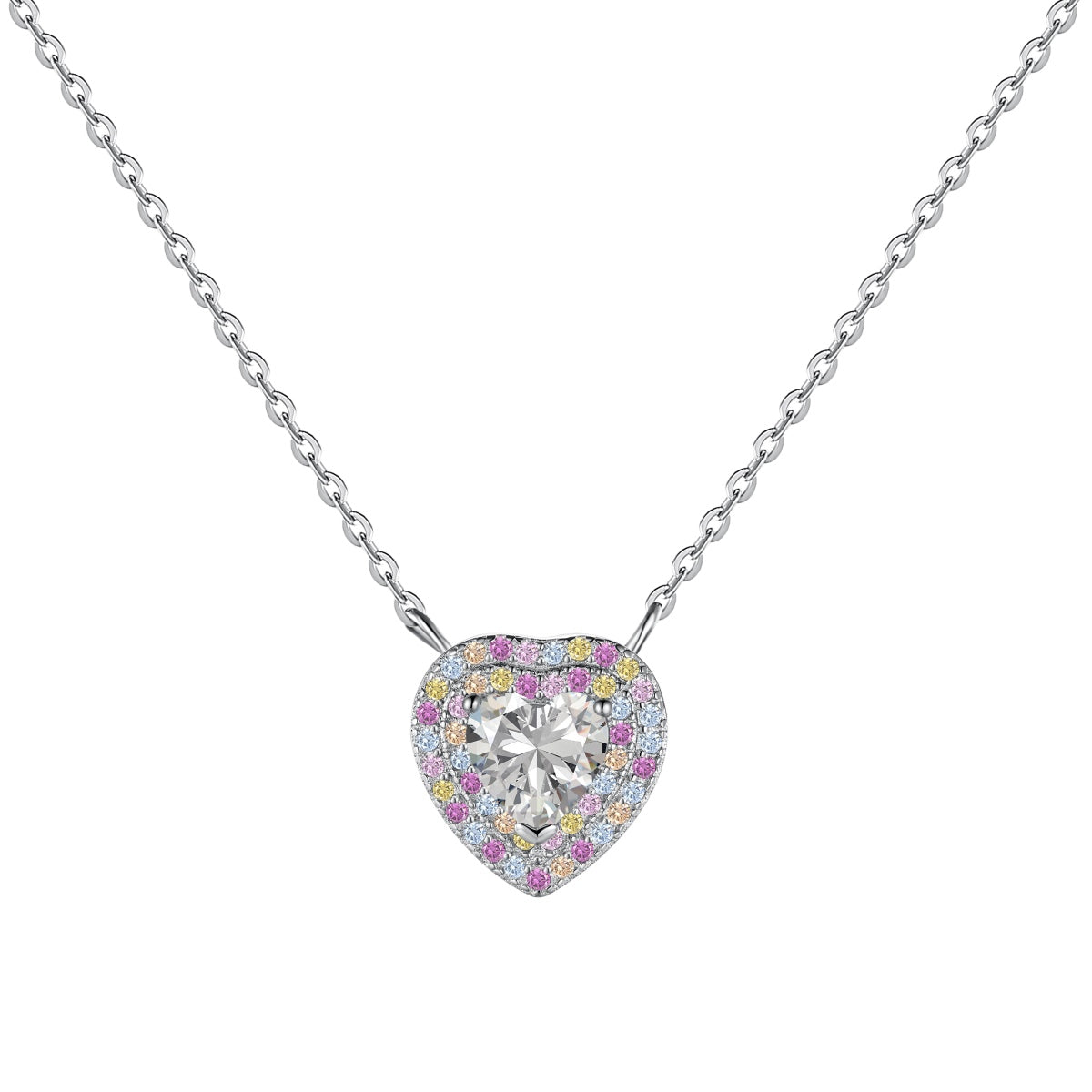 [OAK JURI]Exquisite Heart Shape Necklace
