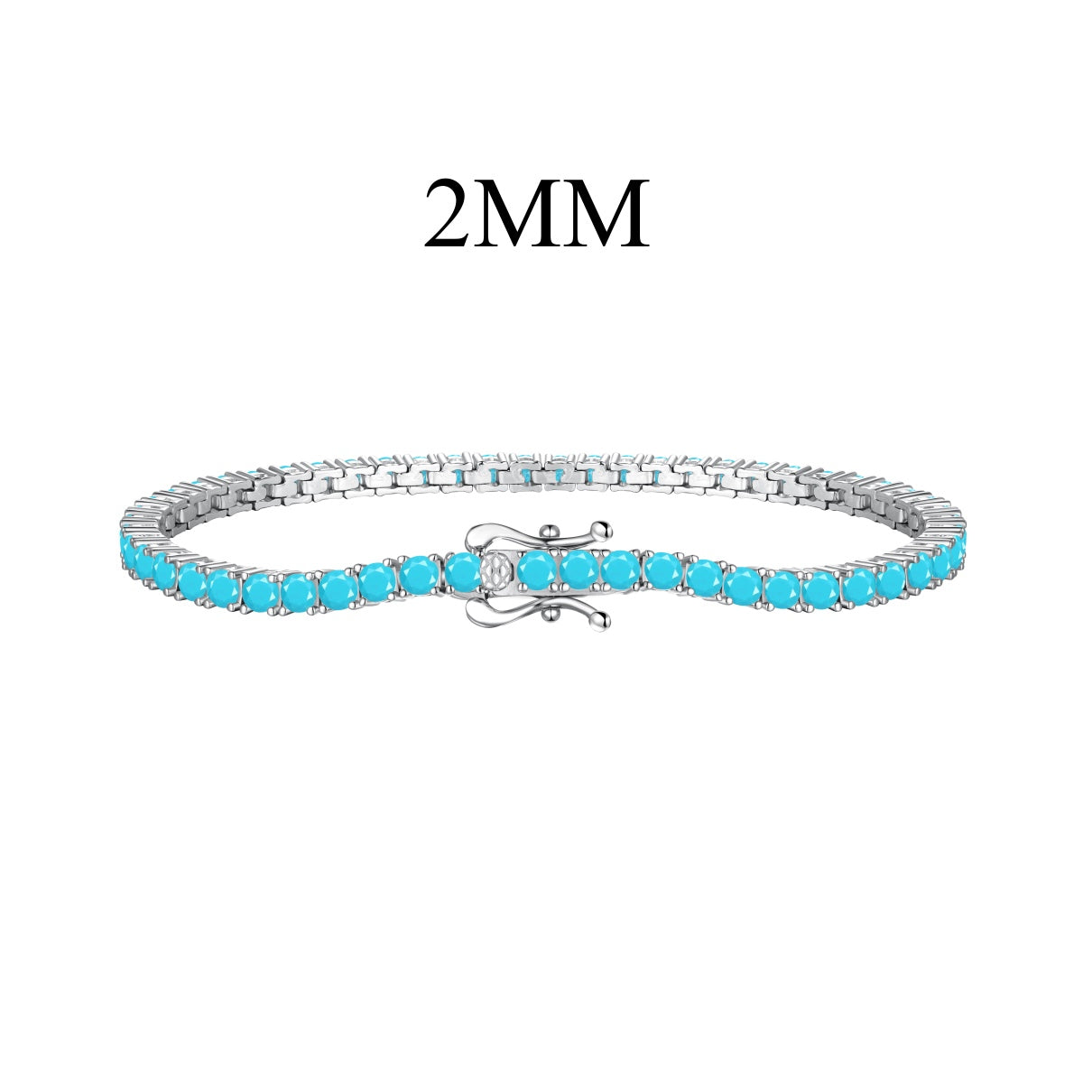 [OAK JURI]Dazzling Exquisite Round Cut Daily Bracelet