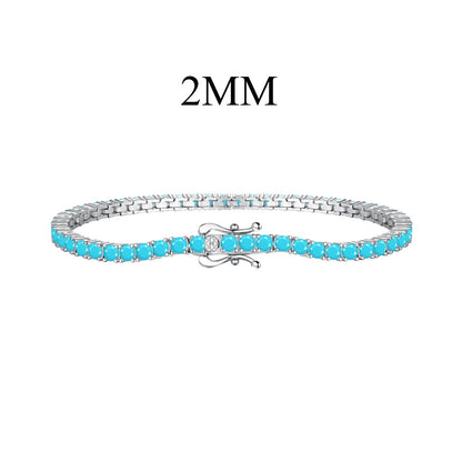 [OAK JURI]Dazzling Exquisite Round Cut Daily Bracelet