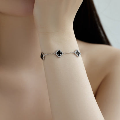 [OAK JURI]Four-Leaf Clover Exquisite Bracelet