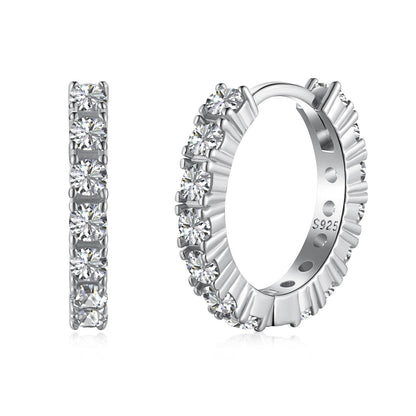 [OAK JURI]Radiant Colorful Round Cut Earrings
