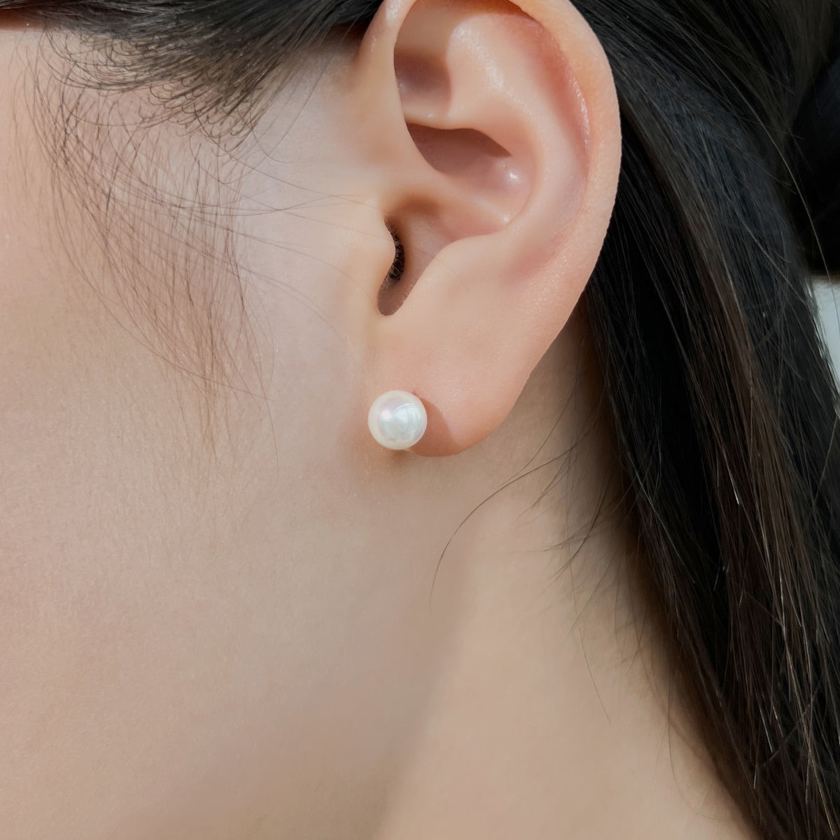[OAK JURI]Delicate Pearl Earrings