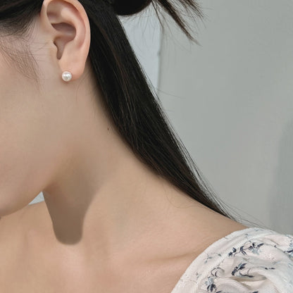 [OAK JURI]Delicate Pearl Earrings