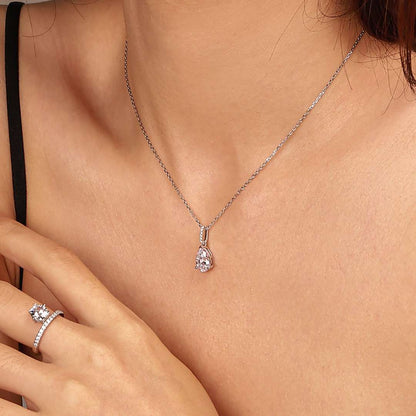 [OAK JURI]Delicate Water Drop Shape Fashion Necklace