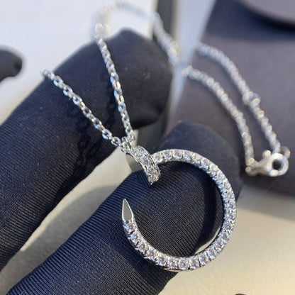 [OAK JURI]JUSTE NECKLACE SILVER DIAMONDS