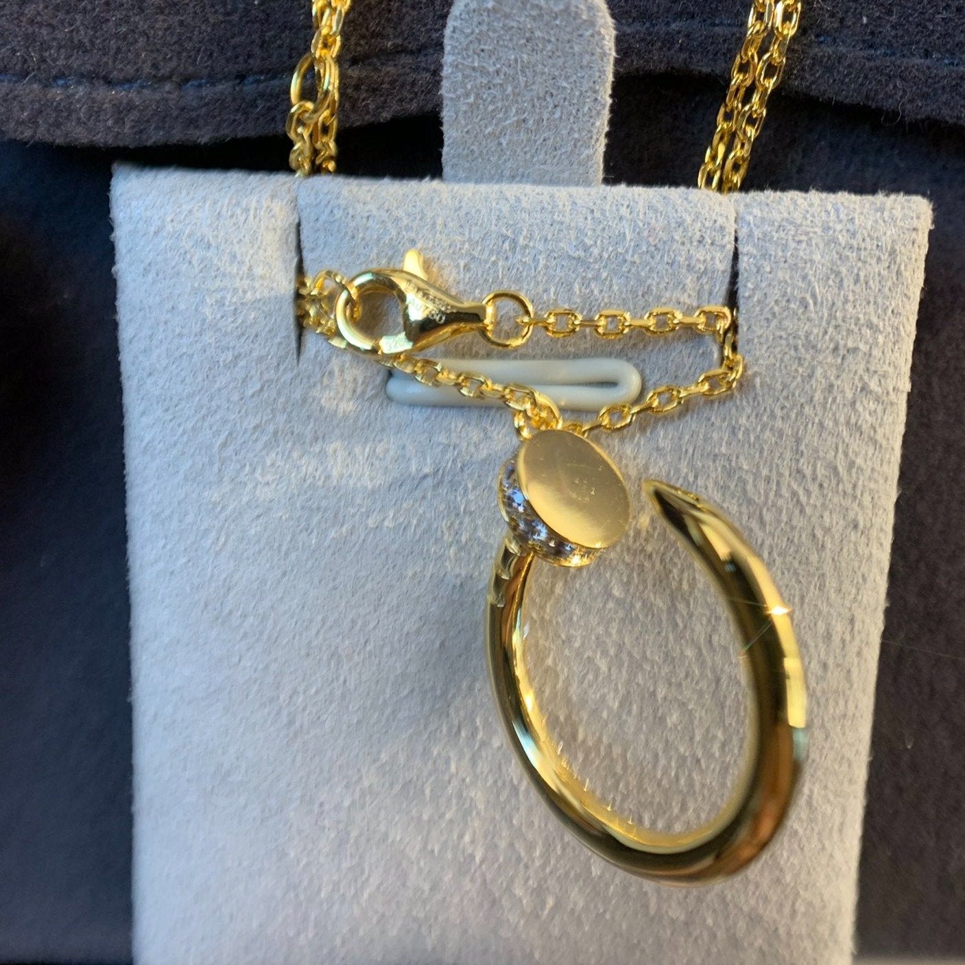 [OAK JURI]JUSTE NECKLACE GOLD DIAMONDS