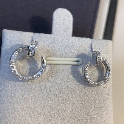 [OAK JURI]JUSTE EARRINGS SILVER DIAMONDS