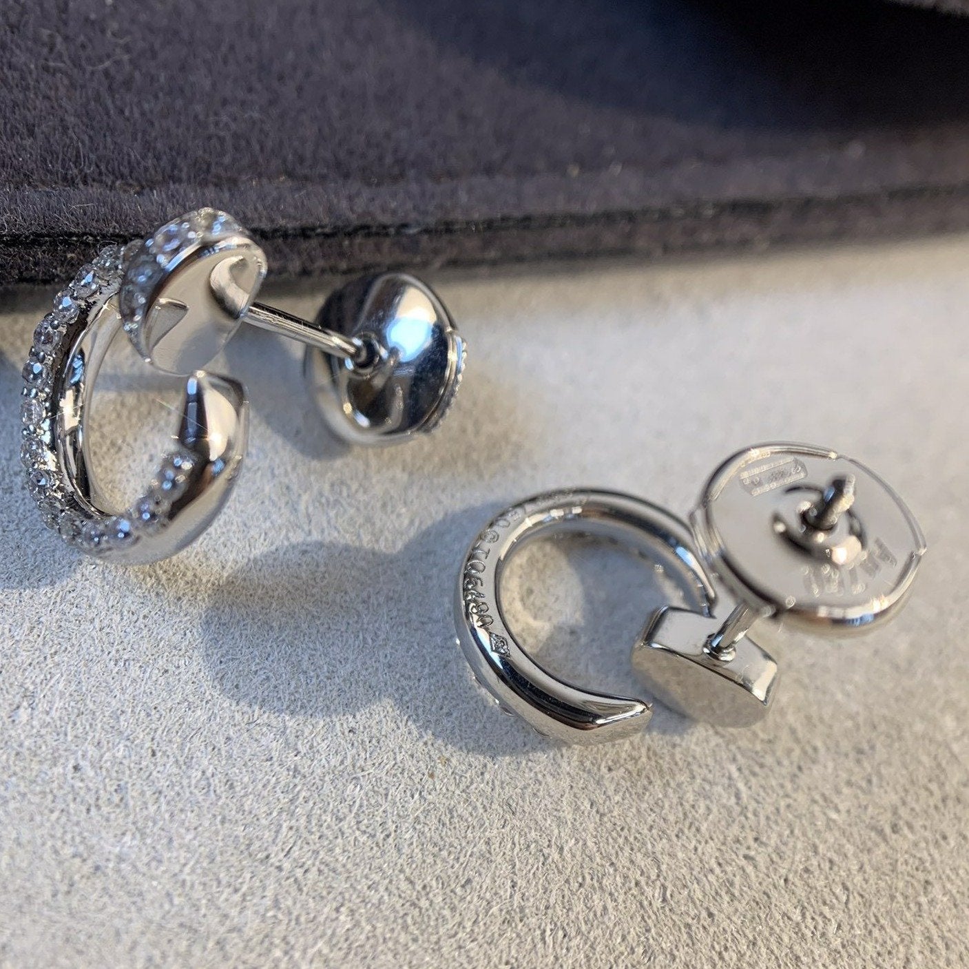 [OAK JURI]JUSTE EARRINGS SILVER DIAMONDS