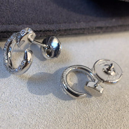[OAK JURI]JUSTE EARRINGS SILVER DIAMONDS