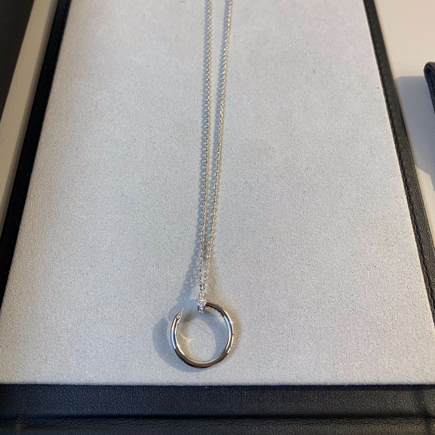 [OAK JURI]JUSTE NECKLACE SILVER
