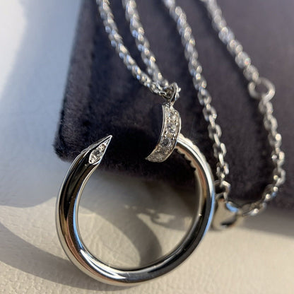 [OAK JURI]JUSTE NECKLACE SILVER