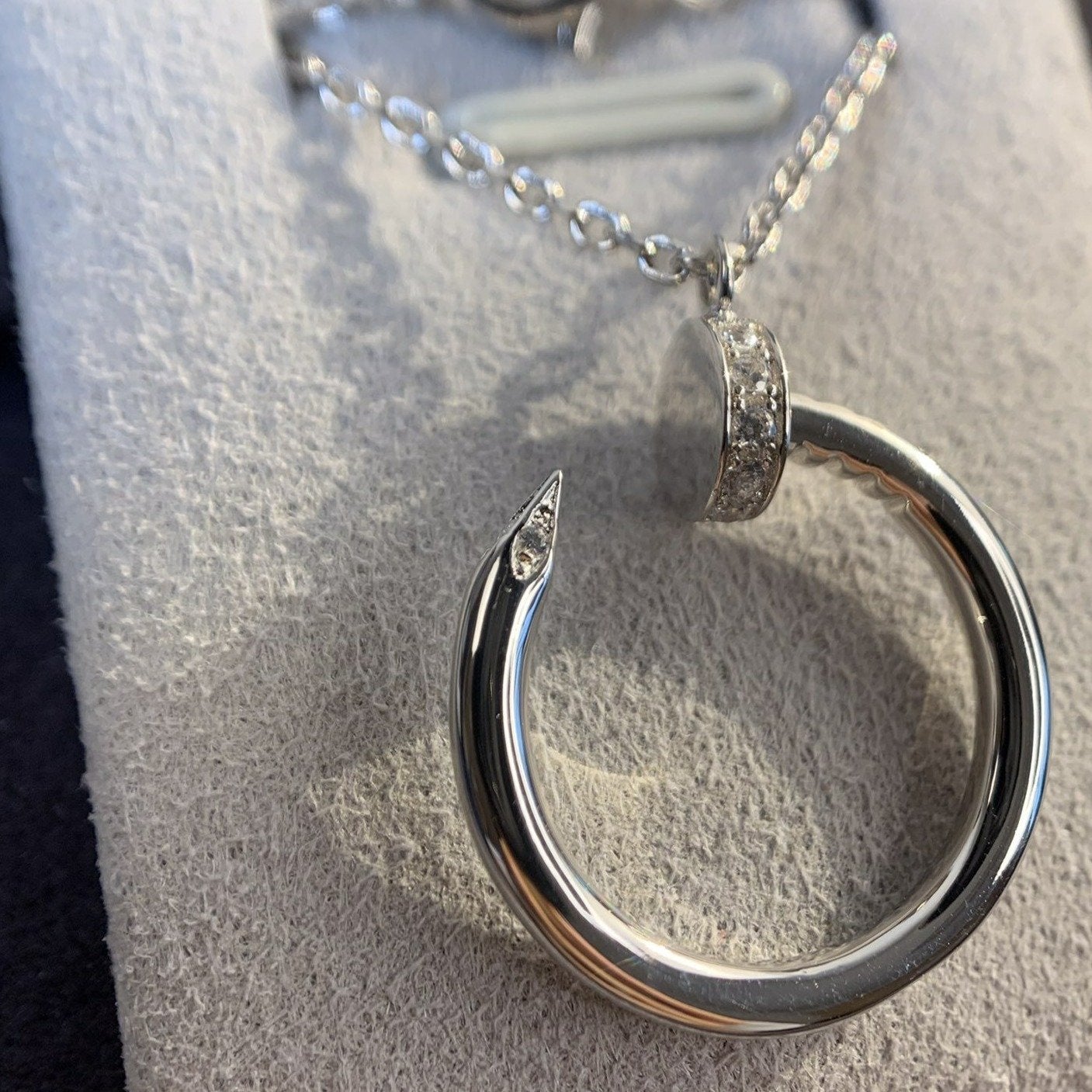 [OAK JURI]JUSTE NECKLACE SILVER