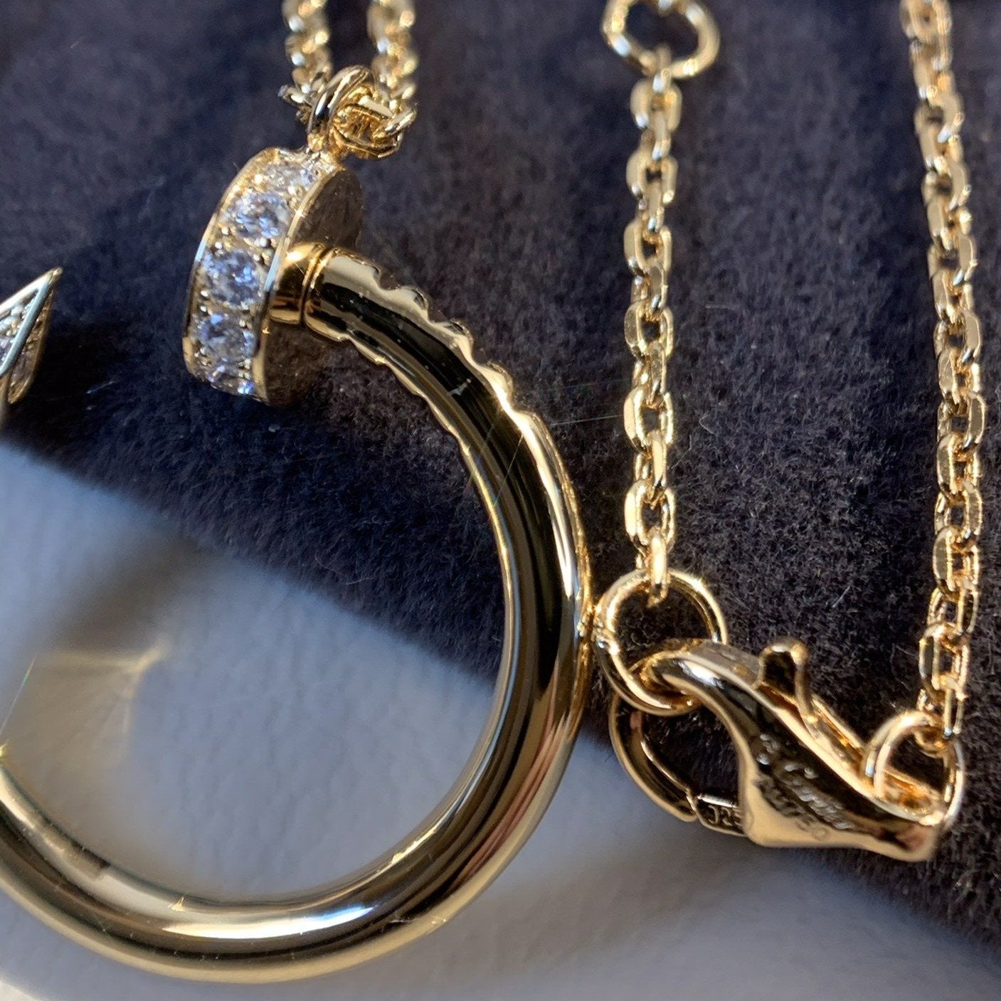 [OAK JURI]JUSTE NECKLACE PINK GOLD