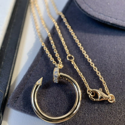 [OAK JURI]JUSTE NECKLACE PINK GOLD