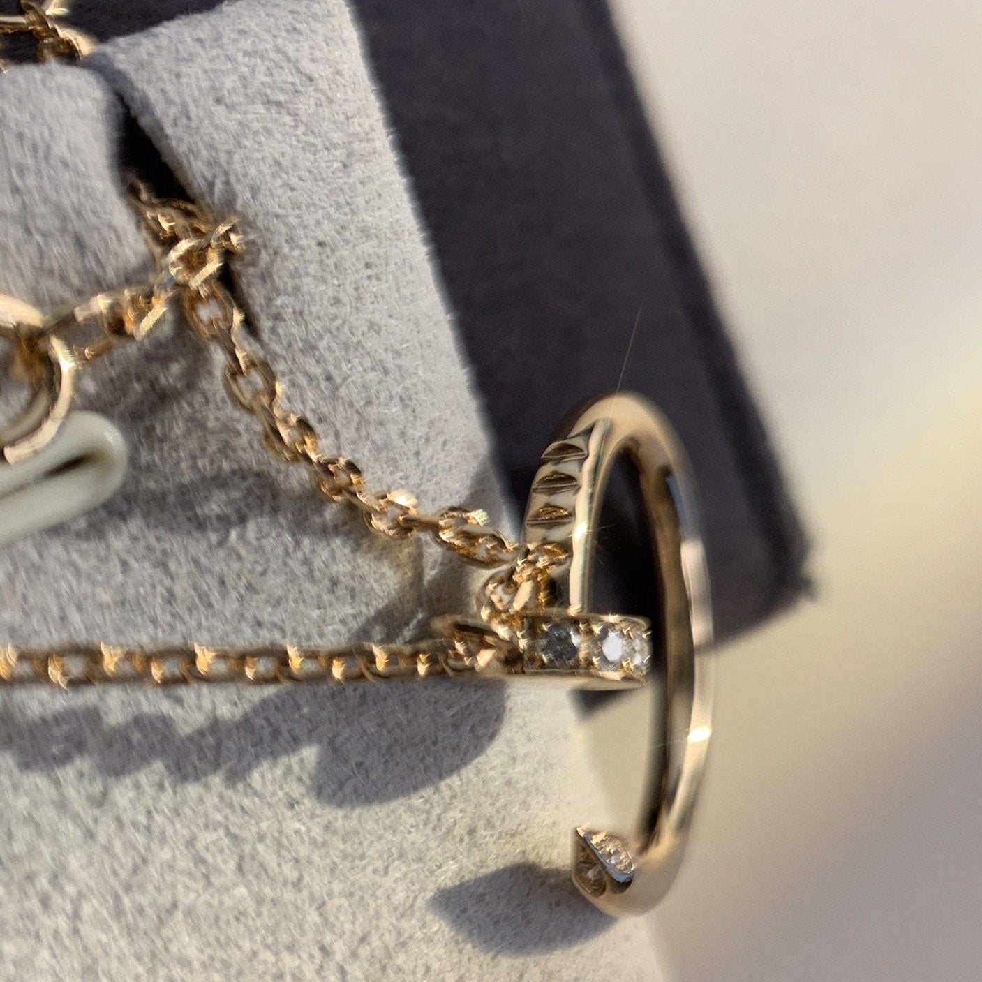 [OAK JURI]JUSTE NECKLACE PINK GOLD