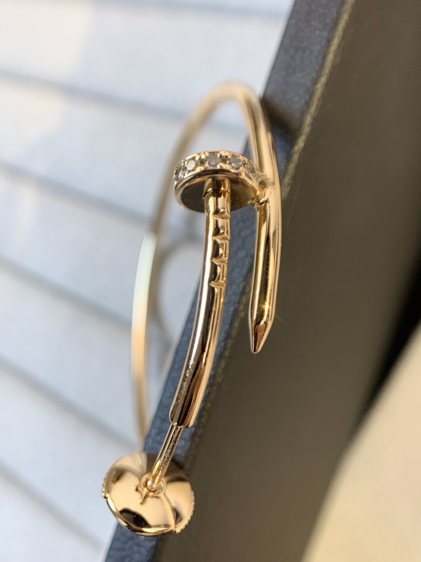 [OAK JURI]JUSTE EARRINGS GOLD DIAMONDS 1.8MM