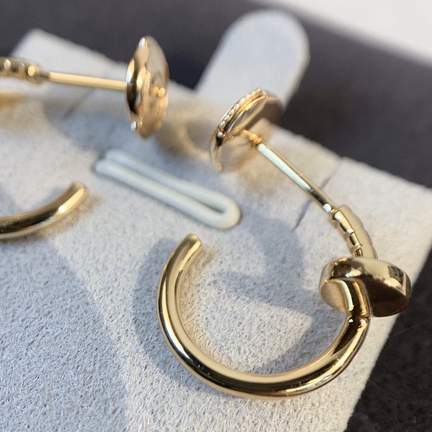 [OAK JURI]JUSTE EARRINGS PINK GOLD