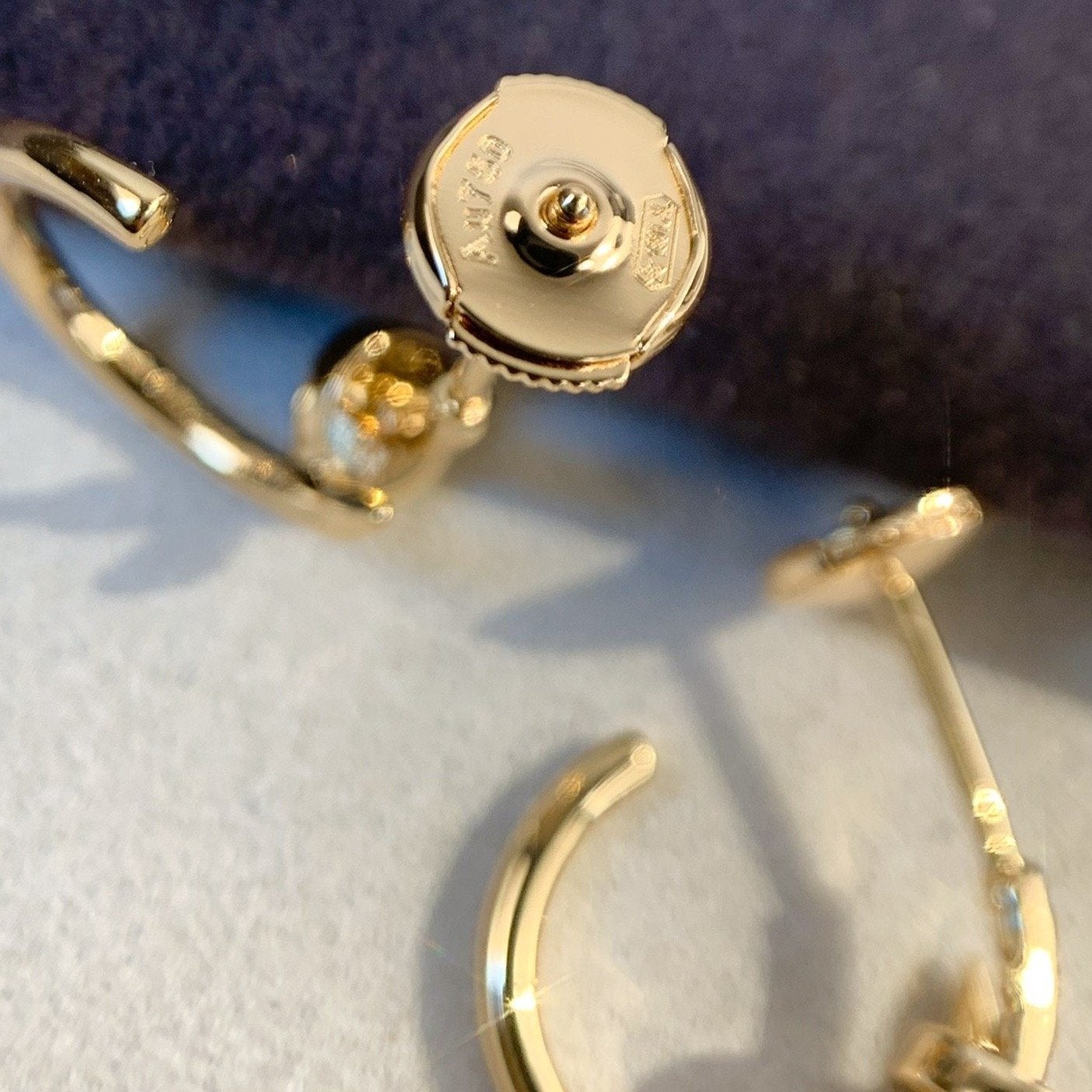 [OAK JURI]JUSTE EARRINGS PINK GOLD