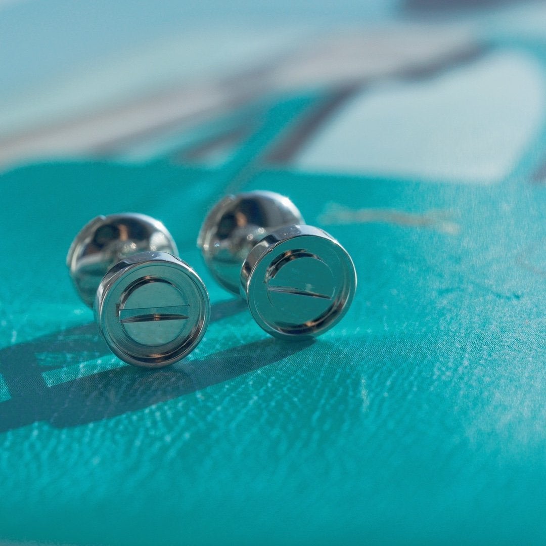 [OAK JURI]LOVE EARRINGS SILVER 10MM
