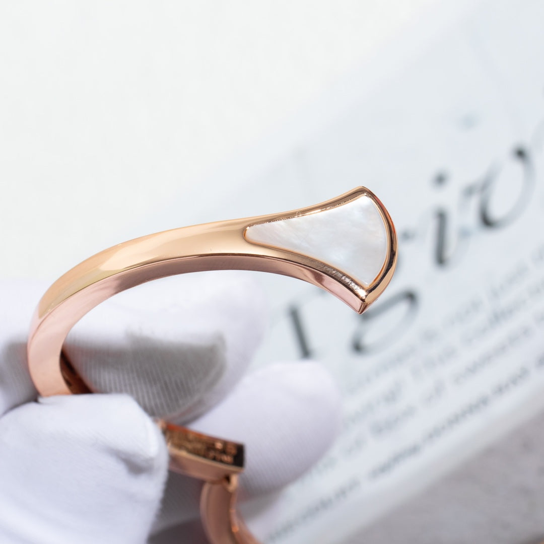 [OAK JURI]DREAM BRACELET OPEN PINK GOLD MOP