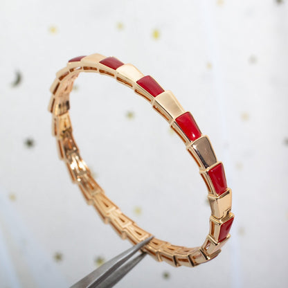 [OAK JURI]SERPENTI BRACELET PINK GOLD RUBELLITE