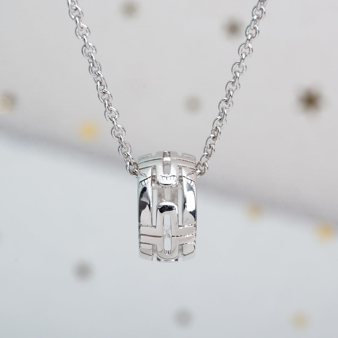[OAK JURI]PARENTESI NECKLACE SILVER