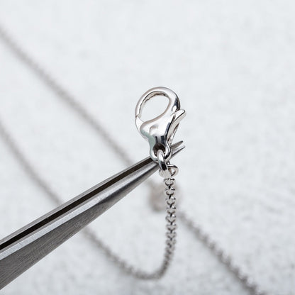 [OAK JURI]PARENTESI NECKLACE SILVER