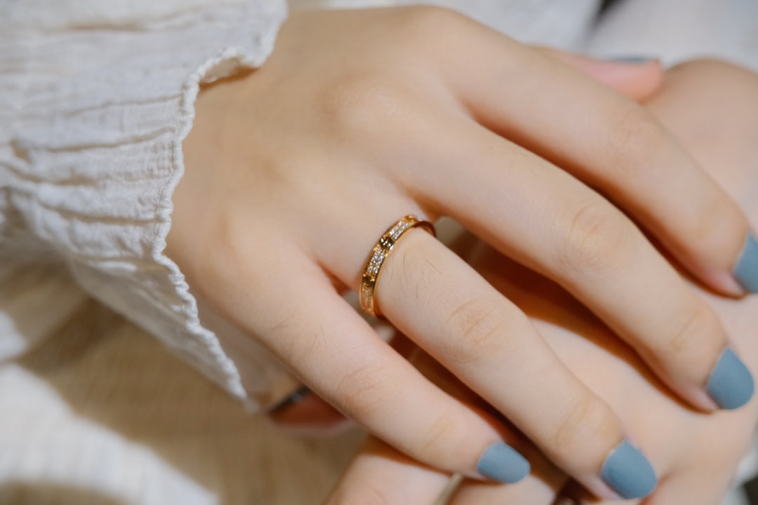[OAK JURI]LOVE RING 2.65MM DIAMOND