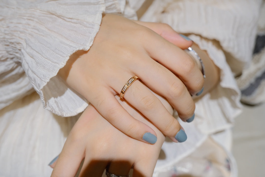 [OAK JURI]LOVE RING 2.65MM DIAMOND