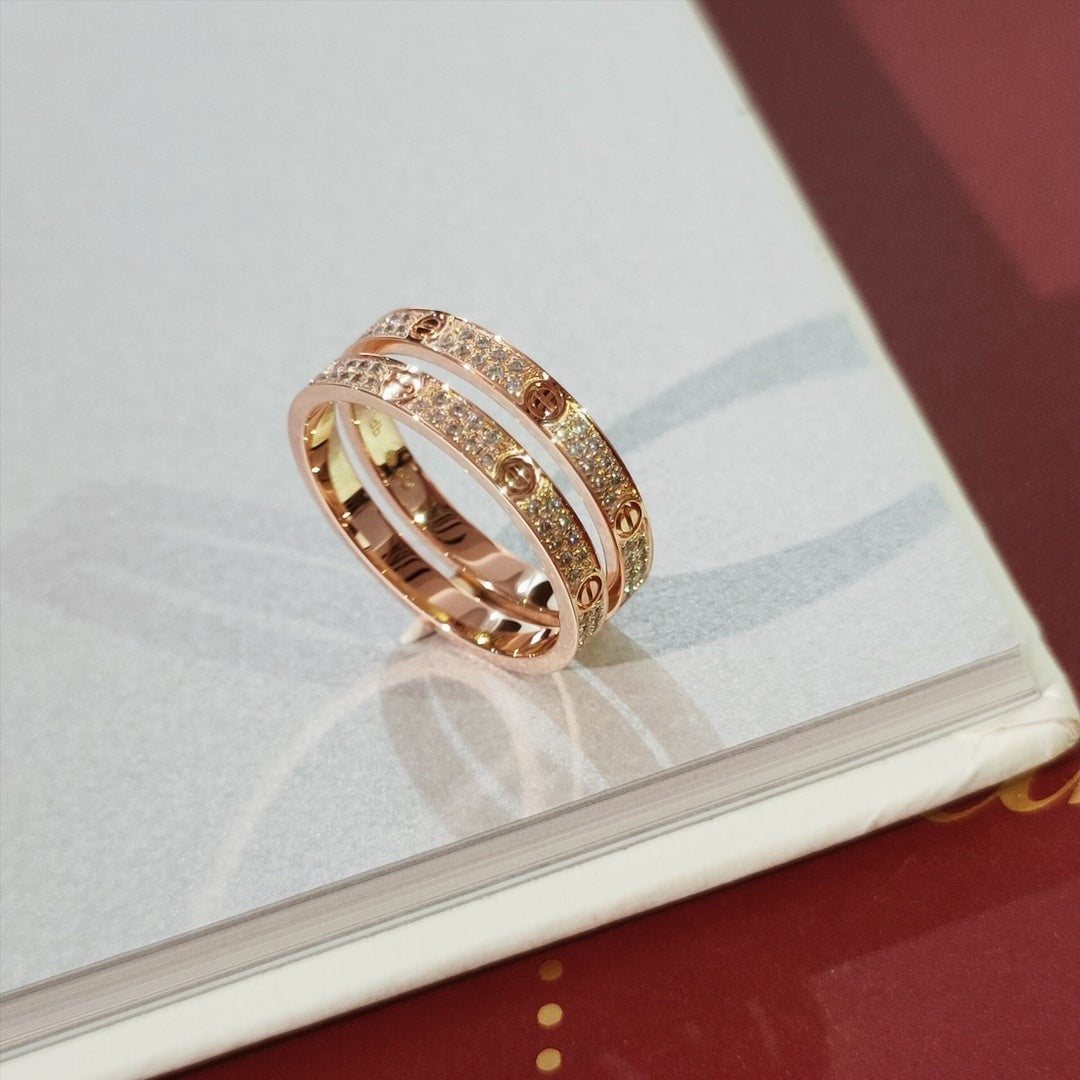[OAK JURI]LOVE RING 2.65MM DIAMOND