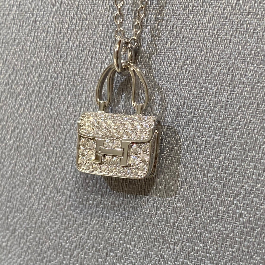 [OAK JURI]CONSTANCE PEDANT DIAMOND NECKLACE
