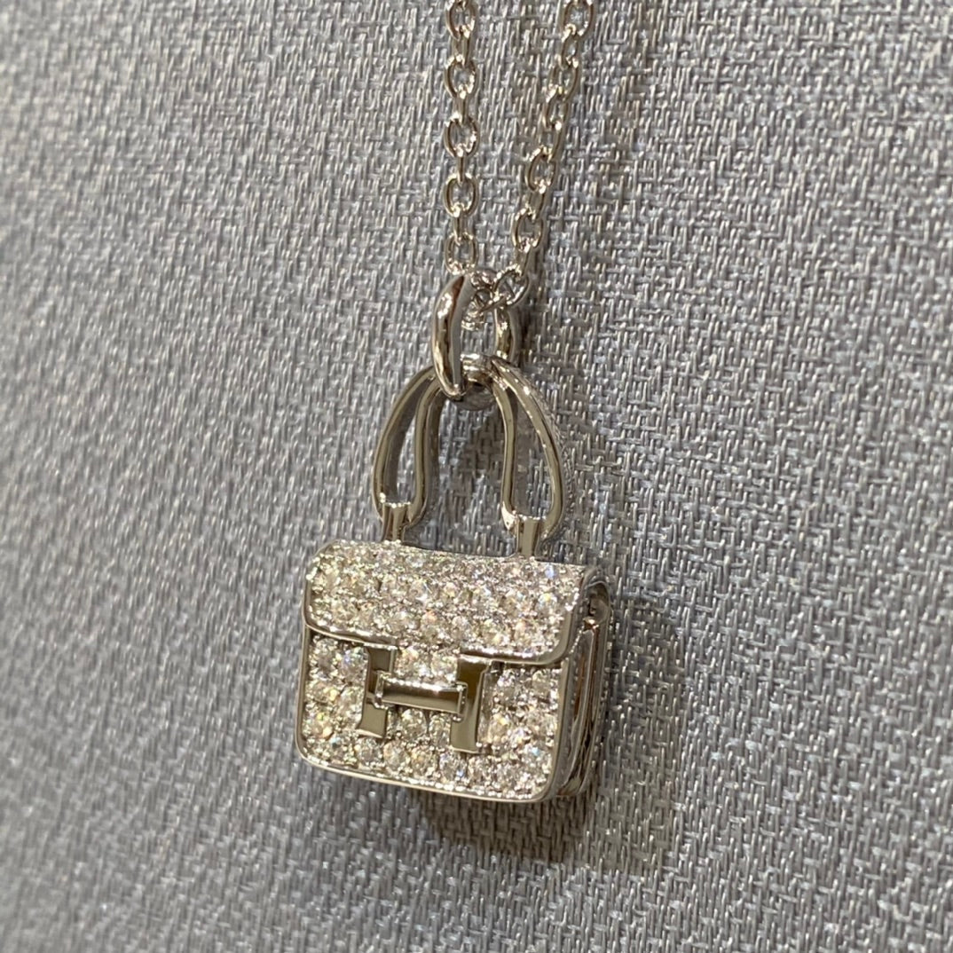 [OAK JURI]CONSTANCE PEDANT DIAMOND NECKLACE