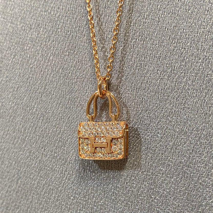 [OAK JURI]CONSTANCE PEDANT DIAMOND NECKLACE