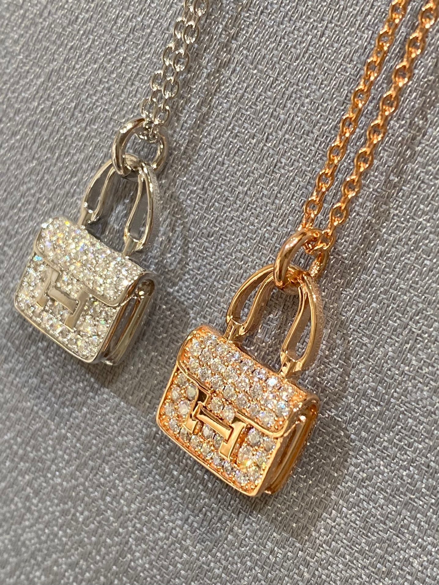 [OAK JURI]CONSTANCE PEDANT DIAMOND NECKLACE