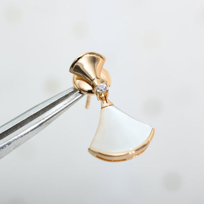 [OAK JURI]DREAM MOP PINK GOLD EARRINGS