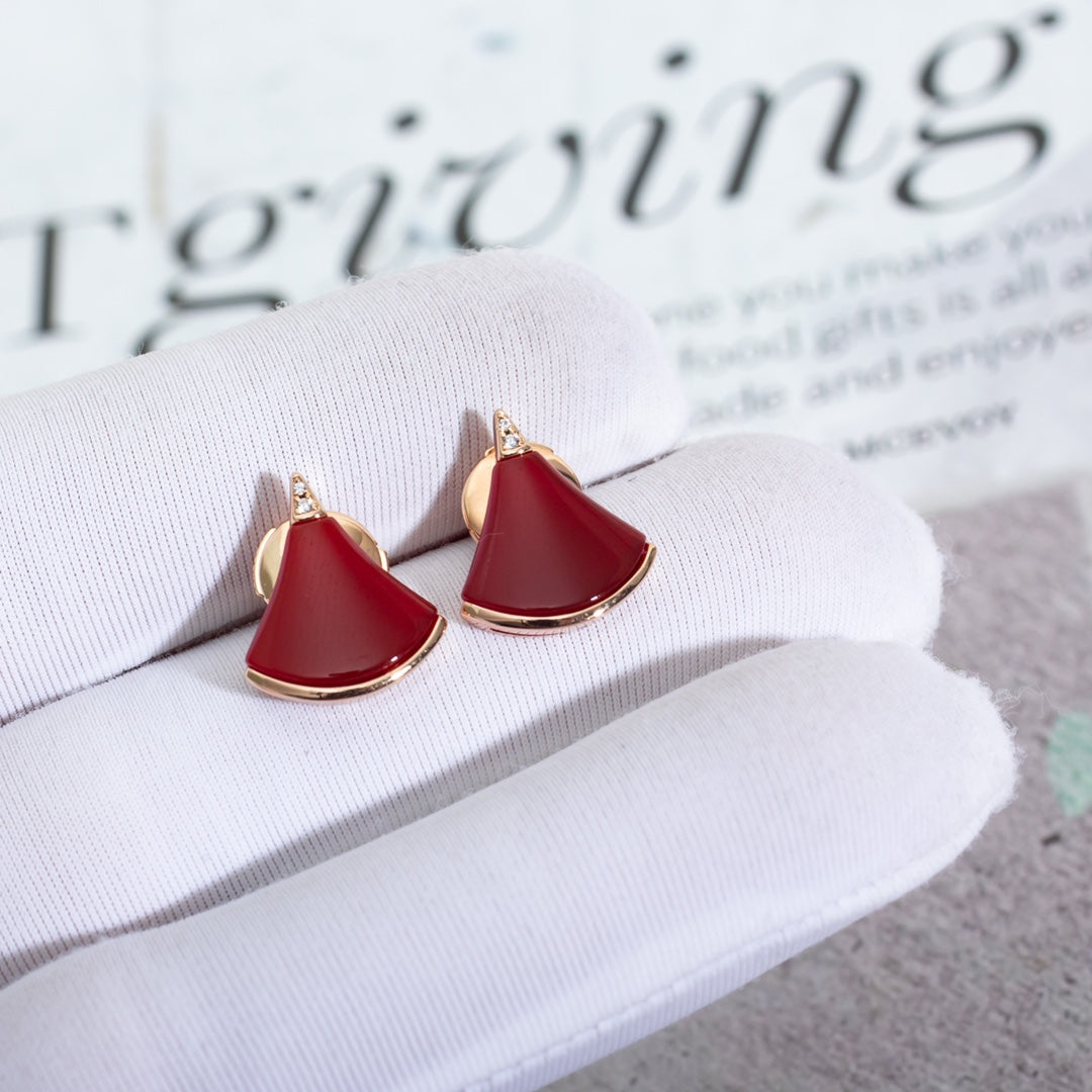 [OAK JURI]DIVAS DREAM EARRINGS PINK GOLD