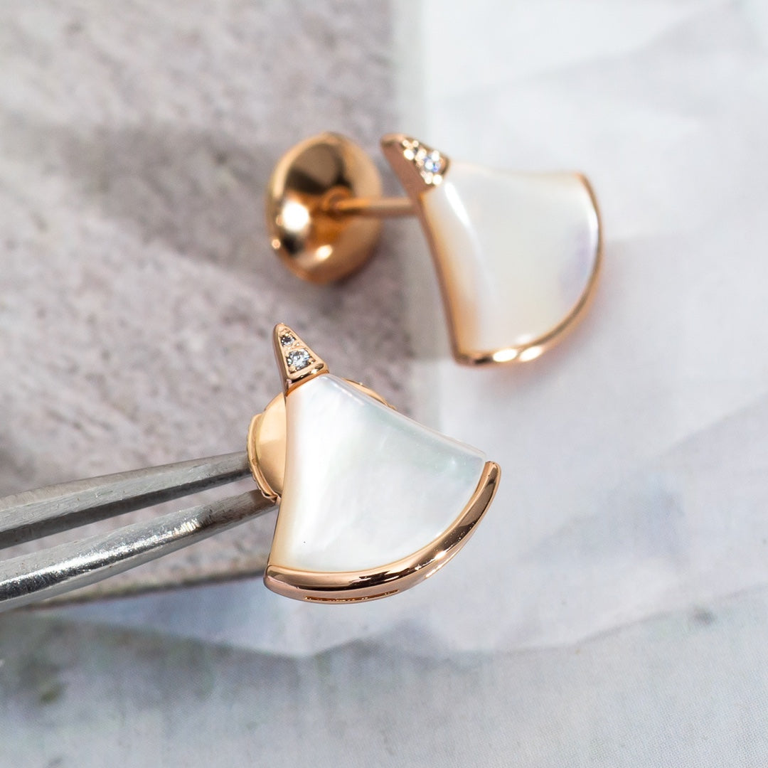 [OAK JURI]DIVAS DREAM EARRINGS PINK GOLD