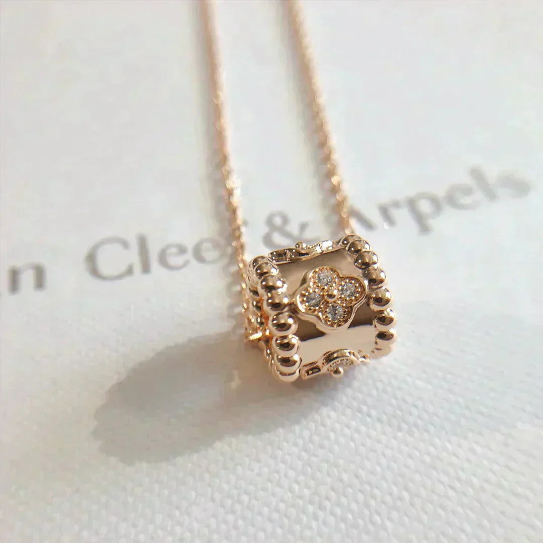[OAK JURI]PERLEE PEDANT NECKLACE GOLD / ROSE GOLD