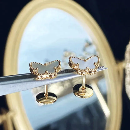 [OAK JURI]SWEET BUTTERFLY MOP EARSTUDS