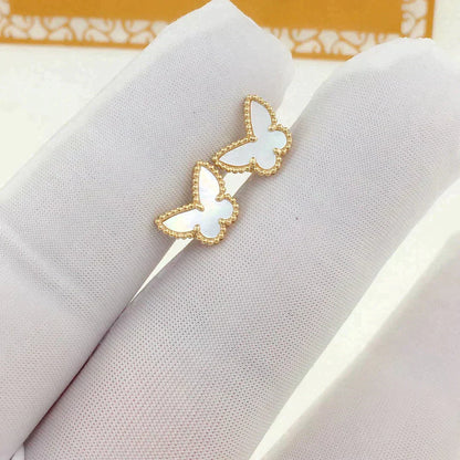 [OAK JURI]SWEET BUTTERFLY MOP EARSTUDS