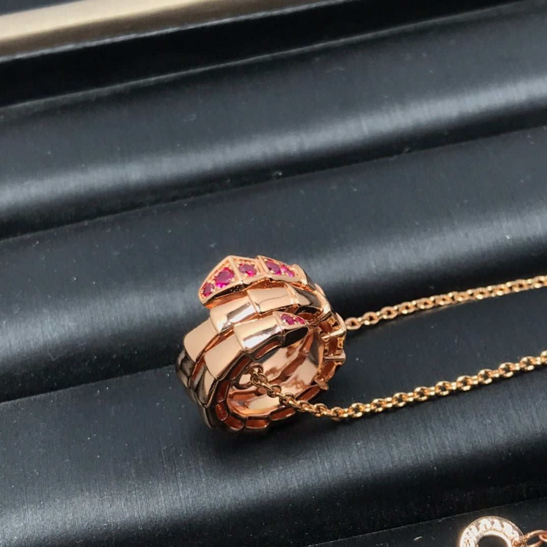 [OAK JURI]SERPENTI PEDANT NECKLACE