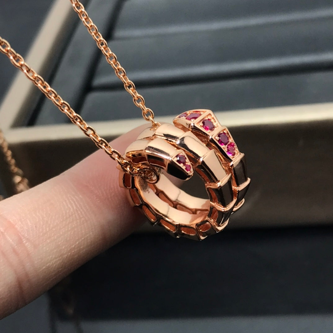 [OAK JURI]SERPENTI PEDANT NECKLACE