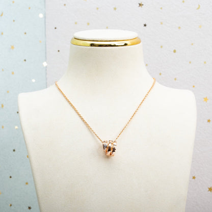 [OAK JURI]SERPENTI PINK GOLD NECKLACE DIAMOND